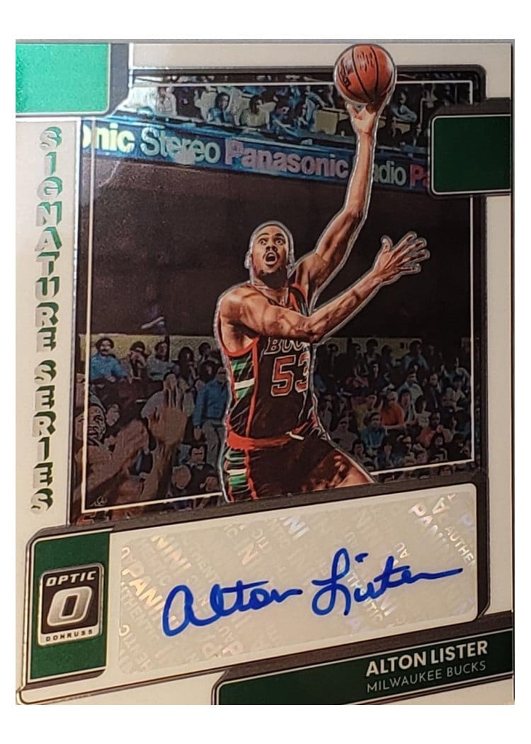 2022-23 Donruss Optic Signature Series Alton Lister #SS-ALS card