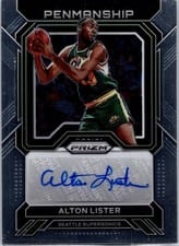 2022-23 Panini Prizm Penmanship Alton Lister #PNM-ALT card