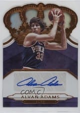 2018 Panini Crown Royale Crown Autographs Alvan Adams #CA-AAD card
