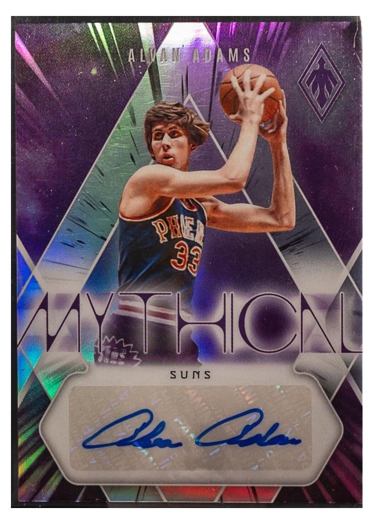 2023-24 Panini Phoenix Mythical Autographs Alvan Adams #MA-AVA card