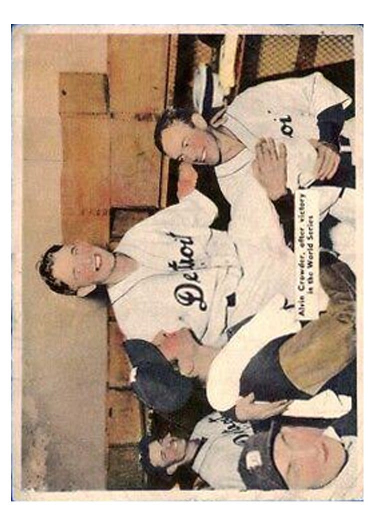 1936 R312 Alvin Crowder card