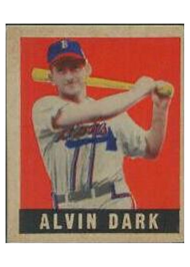 1948 Leaf Alvin Dark #51 card