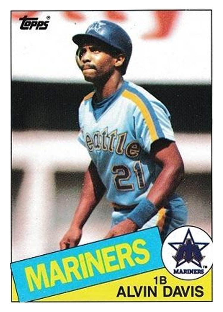 1985 Topps Alvin Davis #145 card