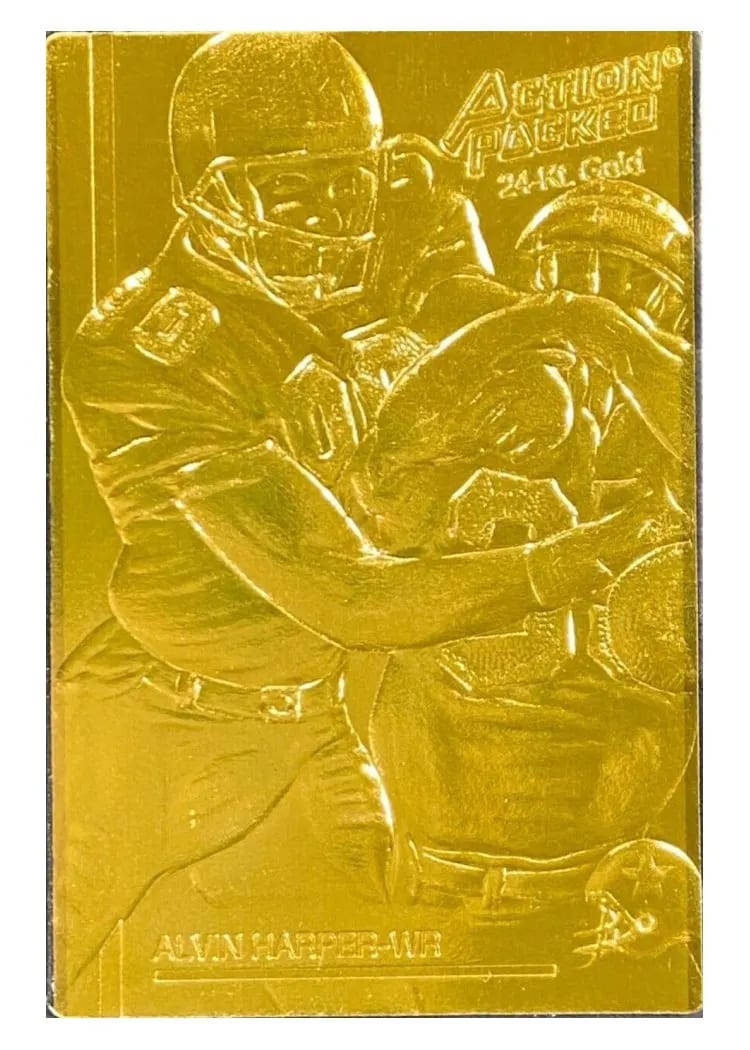 1992 Action Packed Alvin Harper #52 card