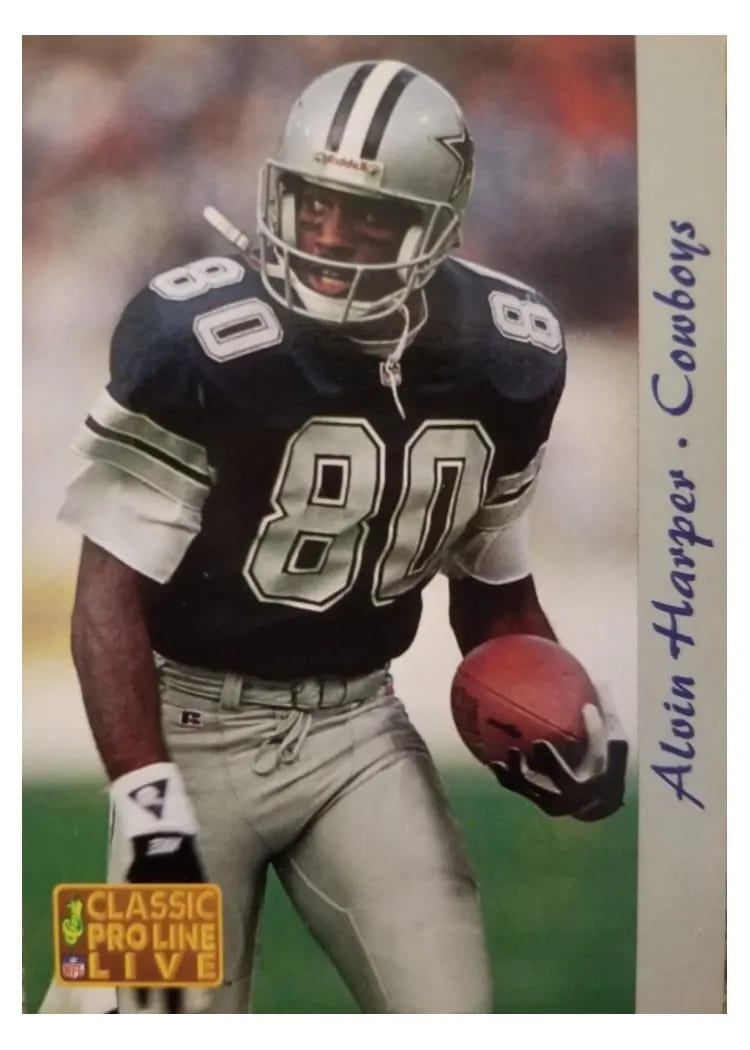 1993 Pro Line Live Alvin Harper #55 card
