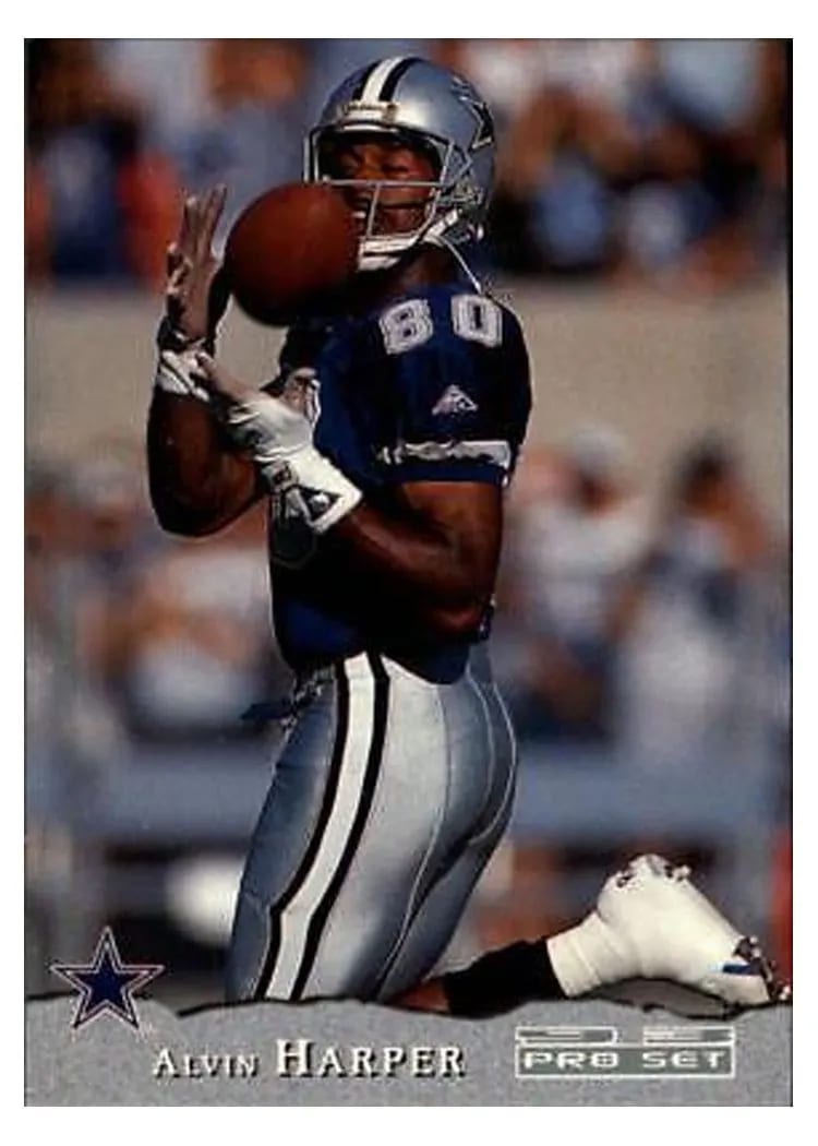 1993 Pro Set Alvin Harper #33 card