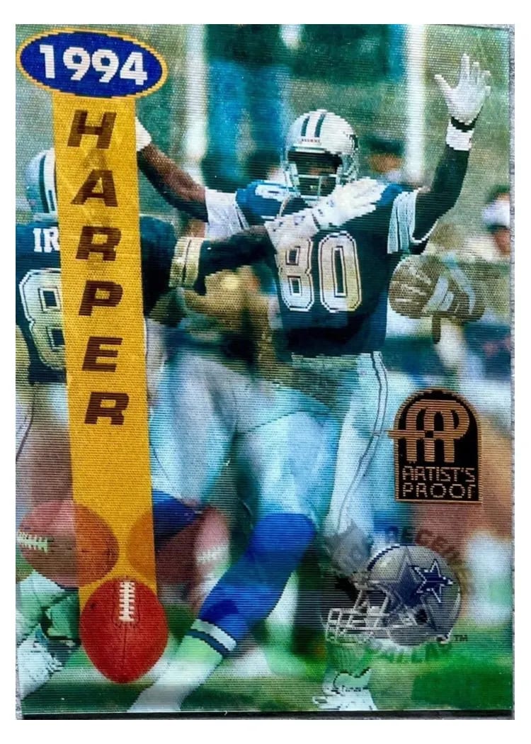 1994 Sportflics Alvin Harper #19 card
