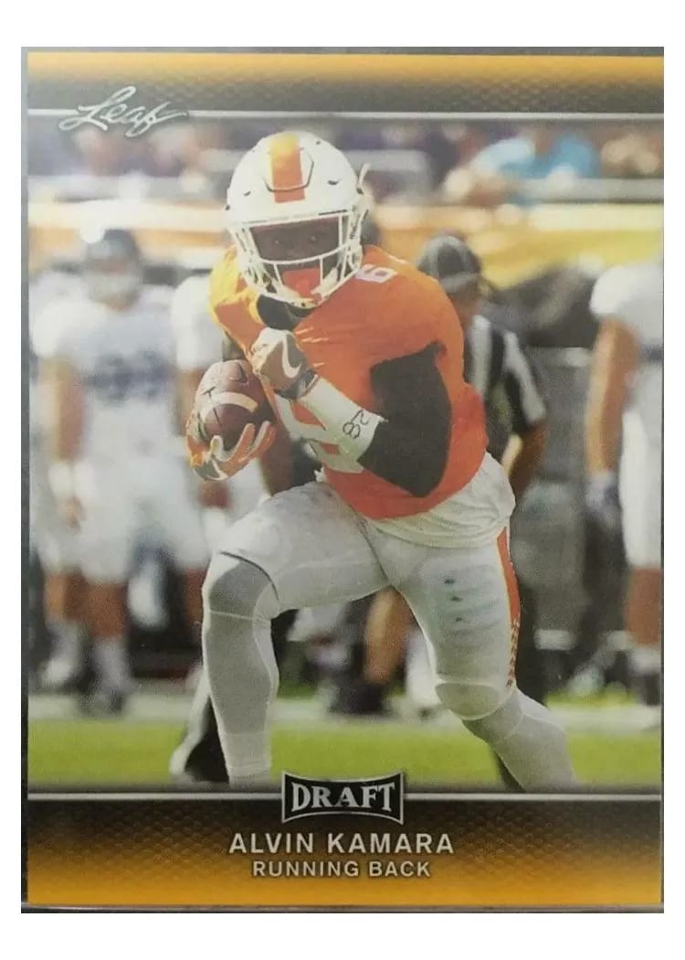 2017 Leaf Draft Alvin Kamara #1 card