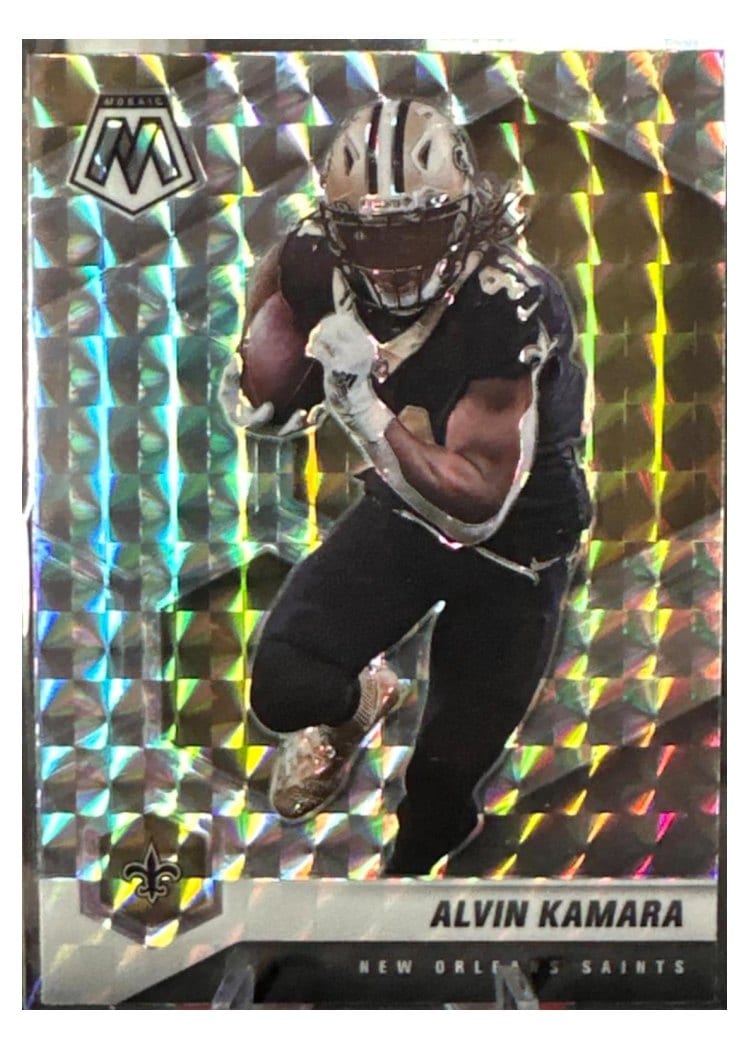 2021 Panini Mosaic Base Set Alvin Kamara #146 card