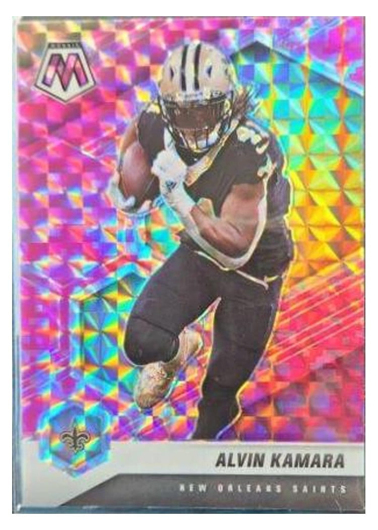 2021 Panini Mosaic Base Set Alvin Kamara #146 card