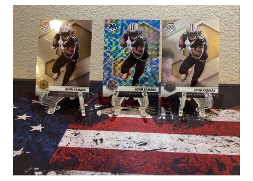 2021 Panini Mosaic Base Set Alvin Kamara #146 card