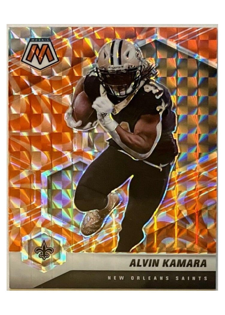 2021 Panini Mosaic Base Set Alvin Kamara #146 card