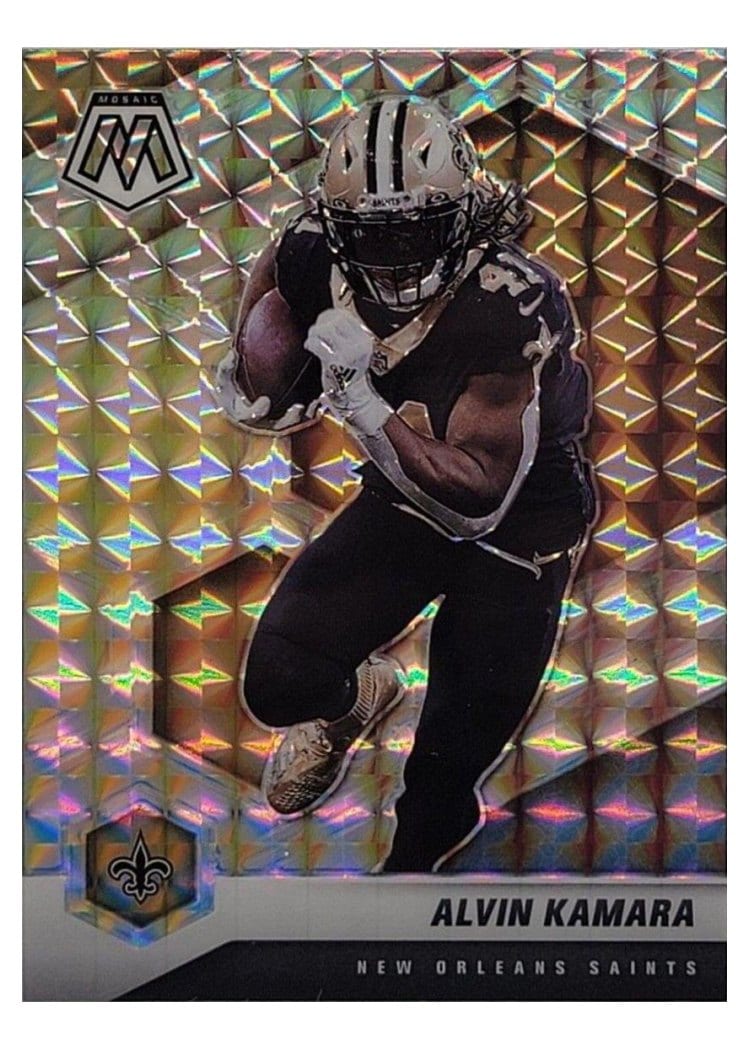 2021 Panini Mosaic Base Set Alvin Kamara #146 card