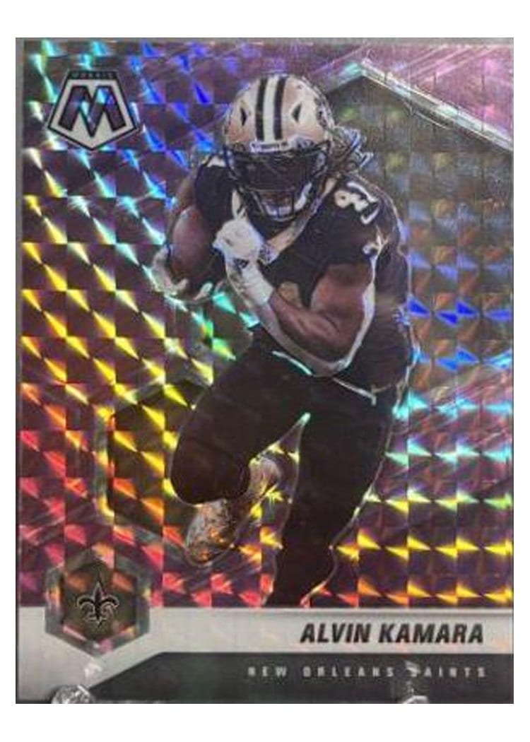 2021 Panini Mosaic Base Set Alvin Kamara #146 card