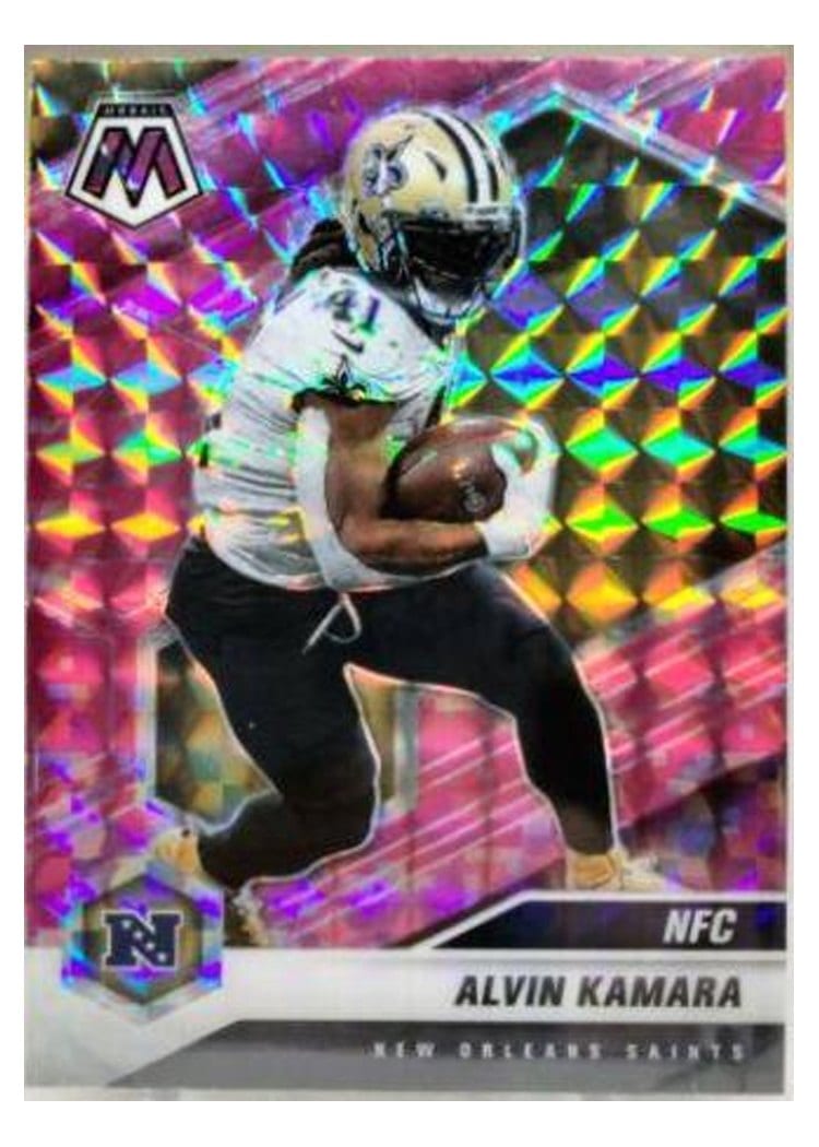 2021 Panini Mosaic Base Set Alvin Kamara #213 card