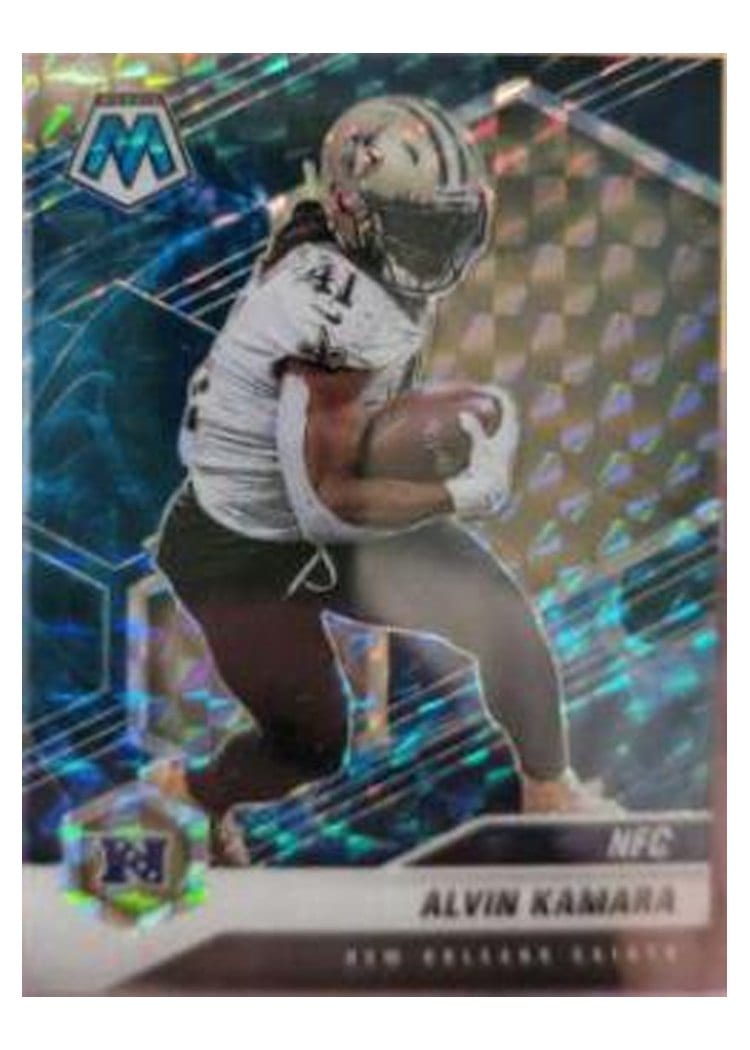 2021 Panini Mosaic Base Set Alvin Kamara #213 card