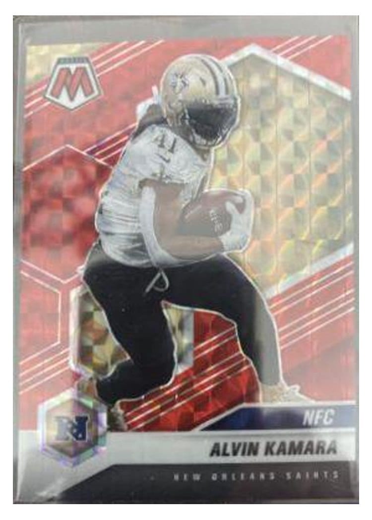 2021 Panini Mosaic Base Set Alvin Kamara #213 card