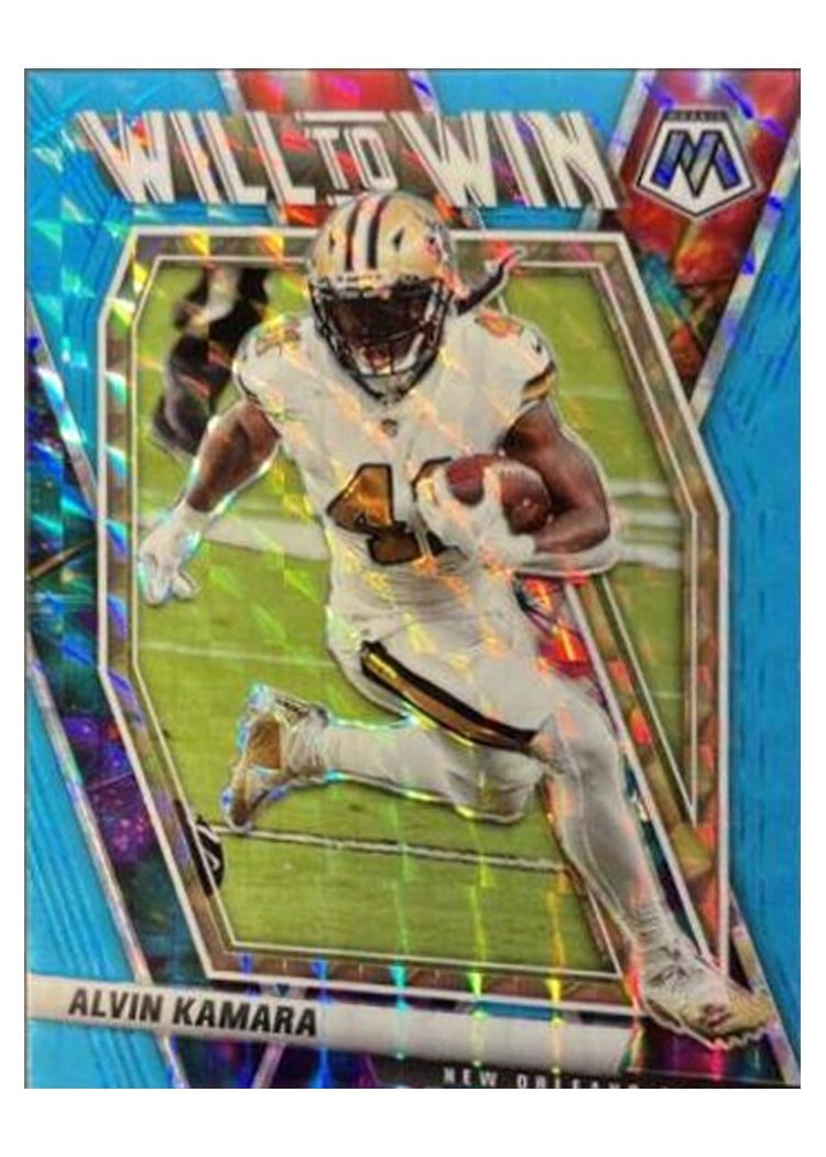 2021 Panini Mosaic Base Set Alvin Kamara #213 card