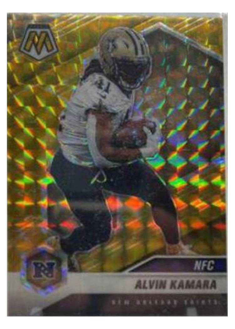 2021 Panini Mosaic Base Set Alvin Kamara #213 card