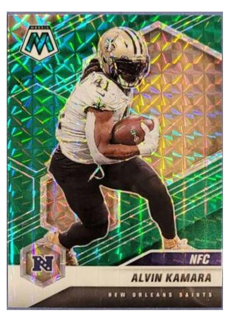 2021 Panini Mosaic Base Set Alvin Kamara #213 card