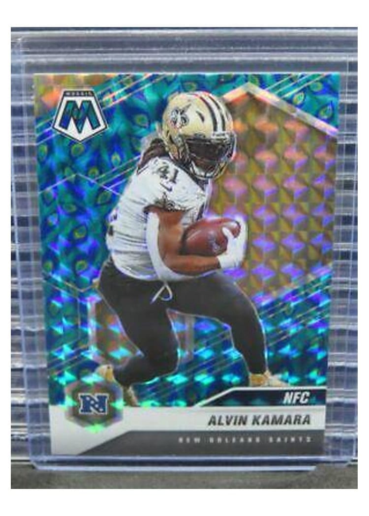 2021 Panini Mosaic Base Set Alvin Kamara #213 card