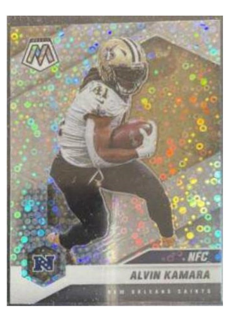 2021 Panini Mosaic Base Set Alvin Kamara #213 card