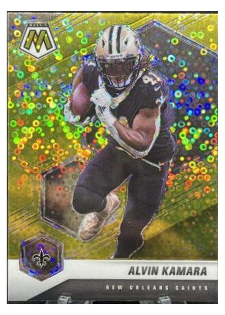 2021 Panini Mosaic Base Set Alvin Kamara #213 card