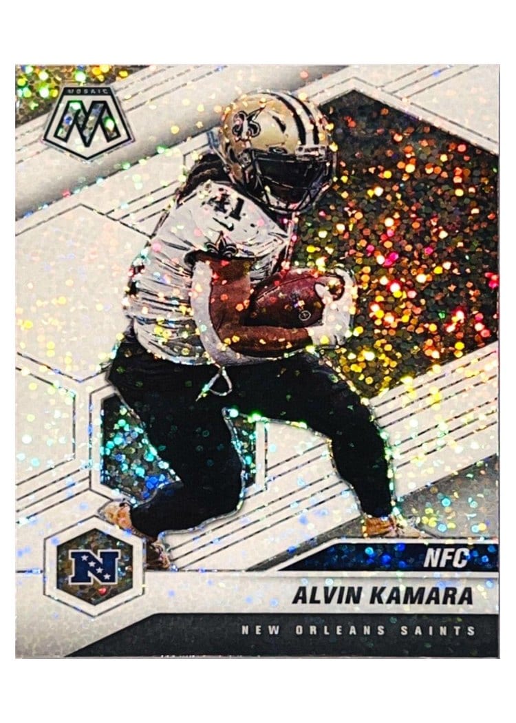 2021 Panini Mosaic Base Set Alvin Kamara #213 card