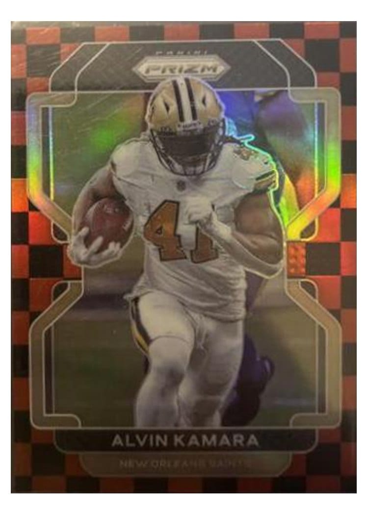 2021 Panini Prizm Base Set Alvin Kamara #304 card