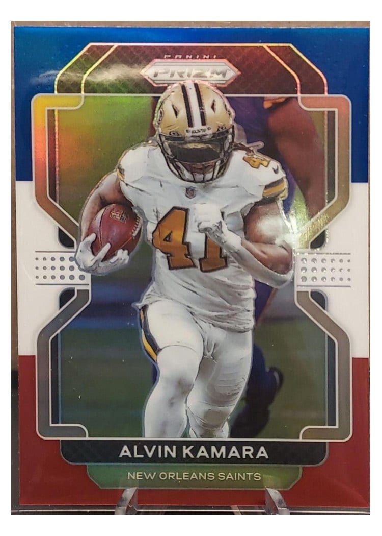 2021 Panini Prizm Base Set Alvin Kamara #304 card