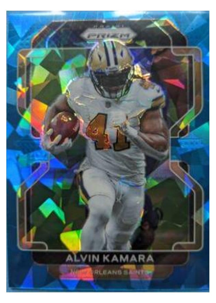 2021 Panini Prizm Base Set Alvin Kamara #304 card