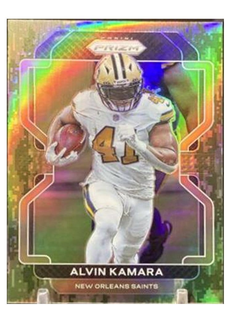 2021 Panini Prizm Base Set Alvin Kamara #304 card
