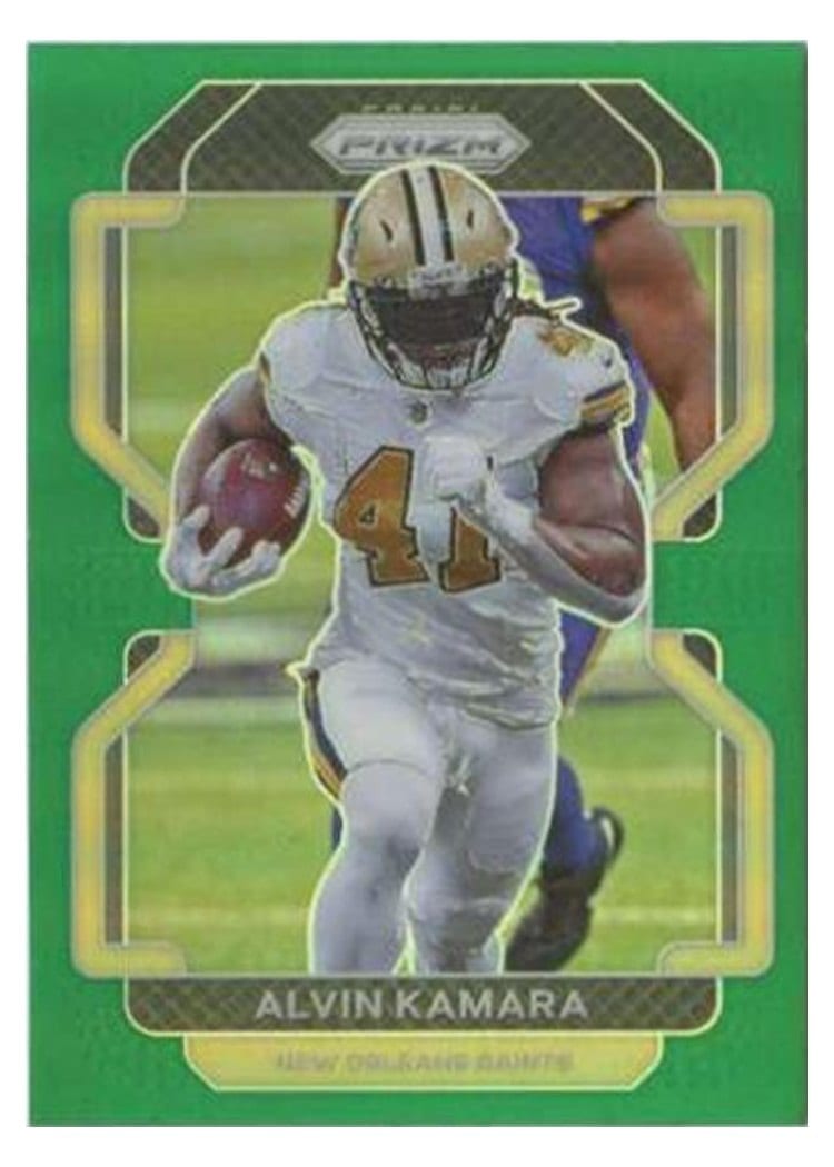 2021 Panini Prizm Base Set Alvin Kamara #304 card