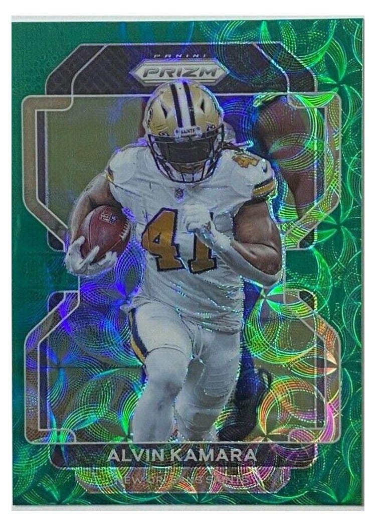 2021 Panini Prizm Base Set Alvin Kamara #304 card