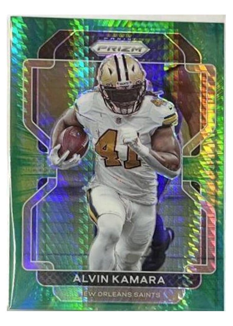 2021 Panini Prizm Base Set Alvin Kamara #304 card