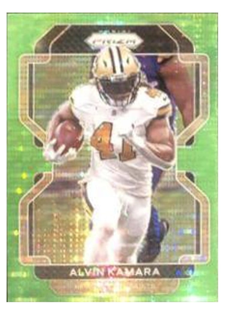 2021 Panini Prizm Base Set Alvin Kamara #304 card
