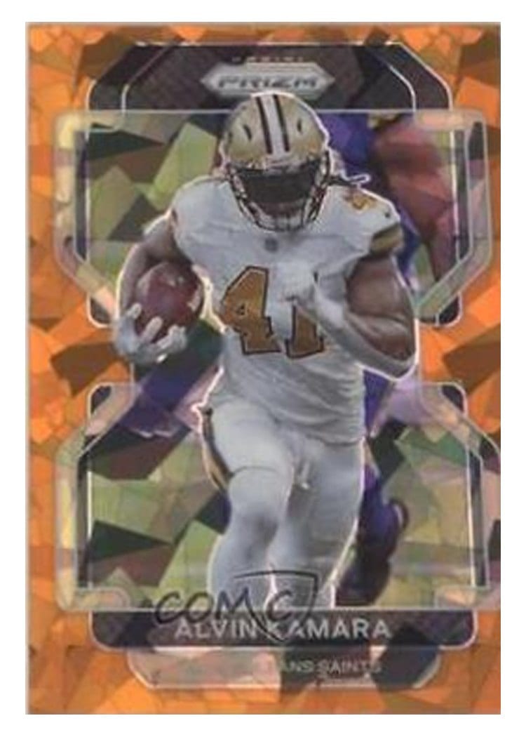 2021 Panini Prizm Base Set Alvin Kamara #304 card