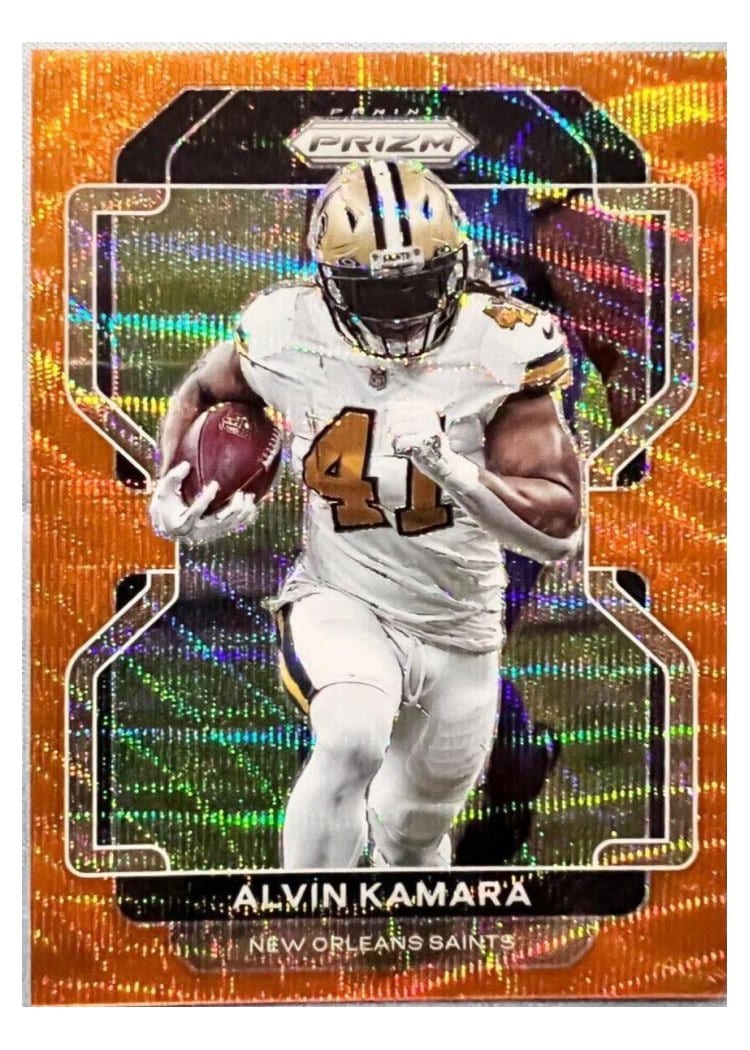 2021 Panini Prizm Base Set Alvin Kamara #304 card