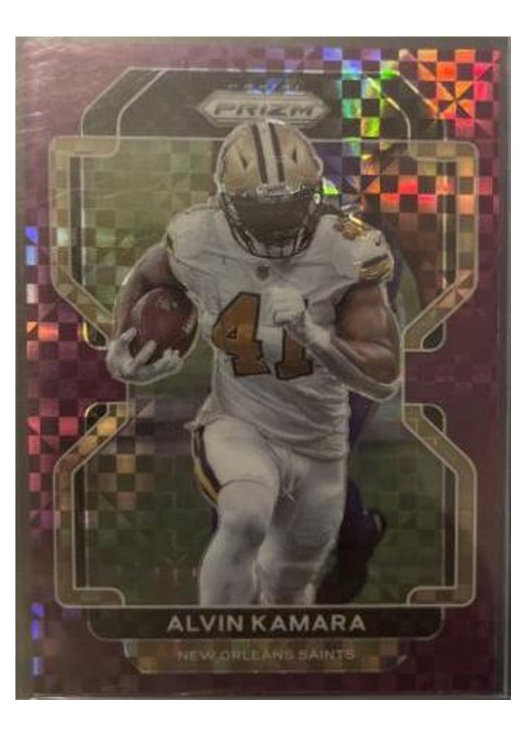 2021 Panini Prizm Base Set Alvin Kamara #304 card