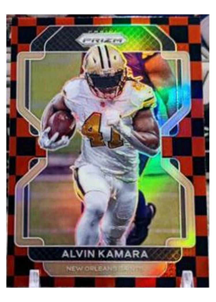2021 Panini Prizm Base Set Alvin Kamara #304 card
