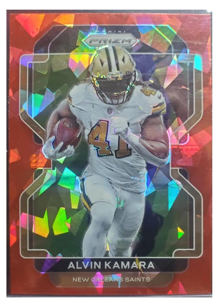 2021 Panini Prizm Base Set Alvin Kamara #304 card