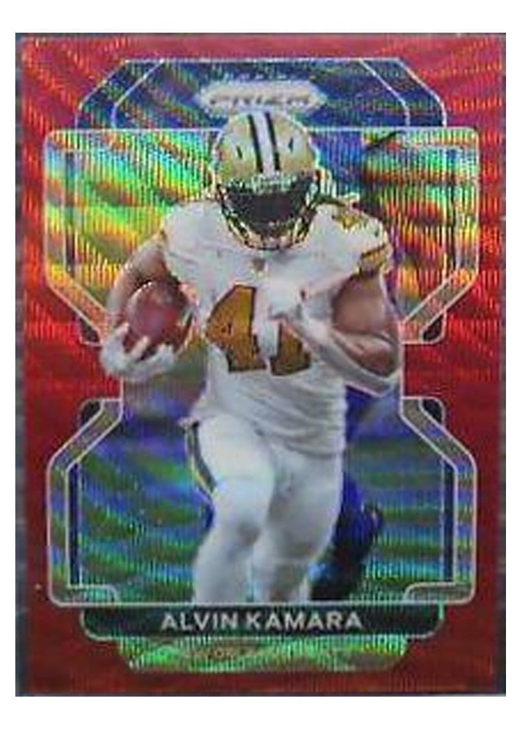 2021 Panini Prizm Base Set Alvin Kamara #304 card
