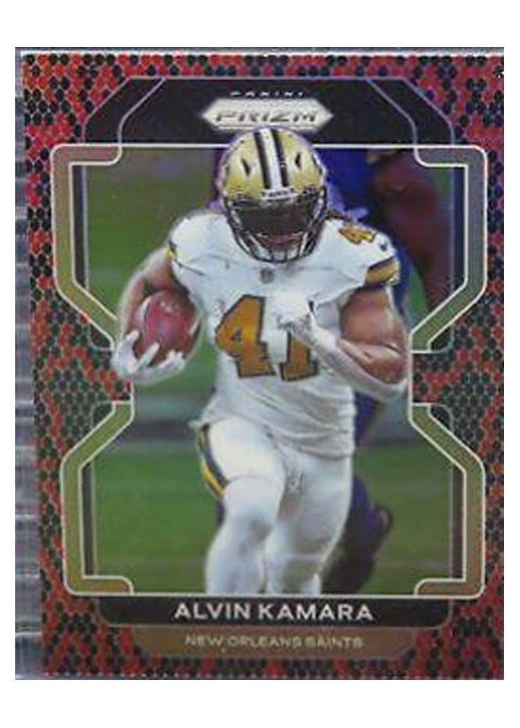 2021 Panini Prizm Base Set Alvin Kamara #304 card
