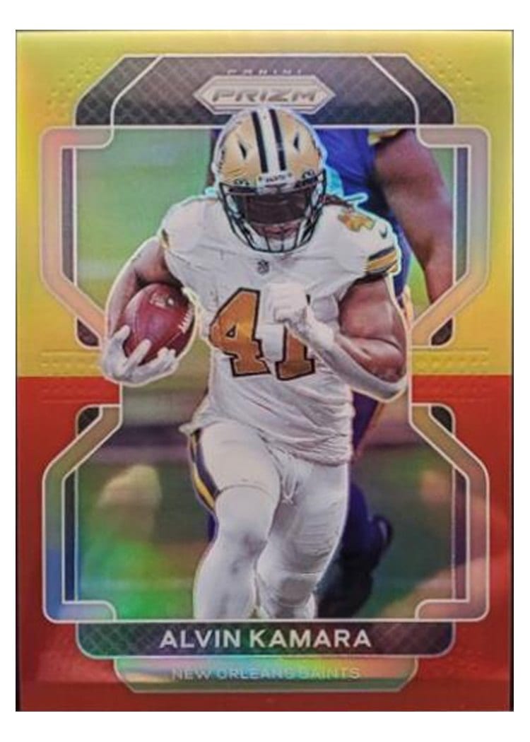 2021 Panini Prizm Base Set Alvin Kamara #304 card