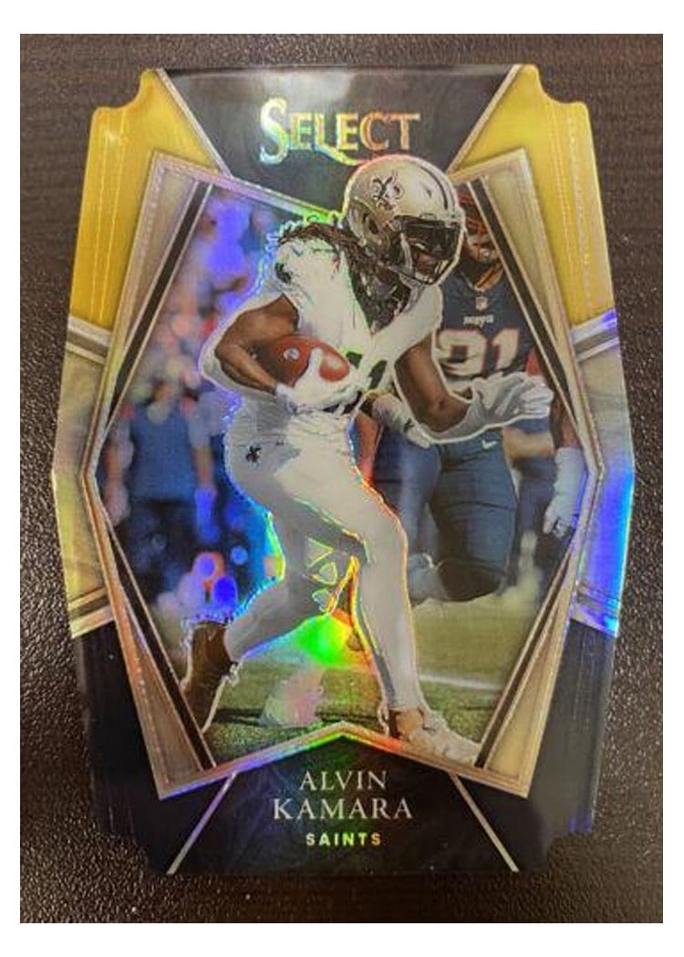 2021 Panini Select Base Set Alvin Kamara #125 card