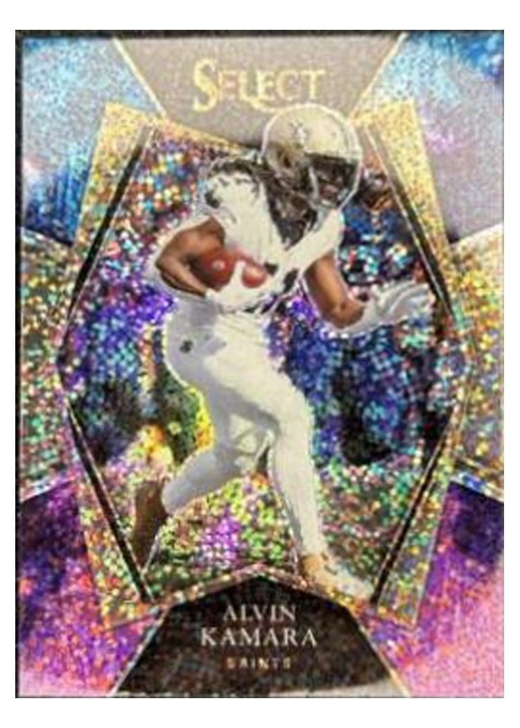 2021 Panini Select Base Set Alvin Kamara Cosmic #125 card