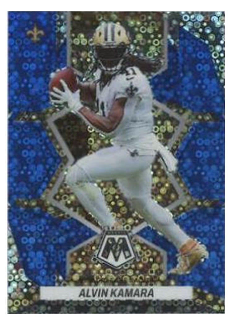 2022 Panini Mosaic Base Set Alvin Kamara #140 card