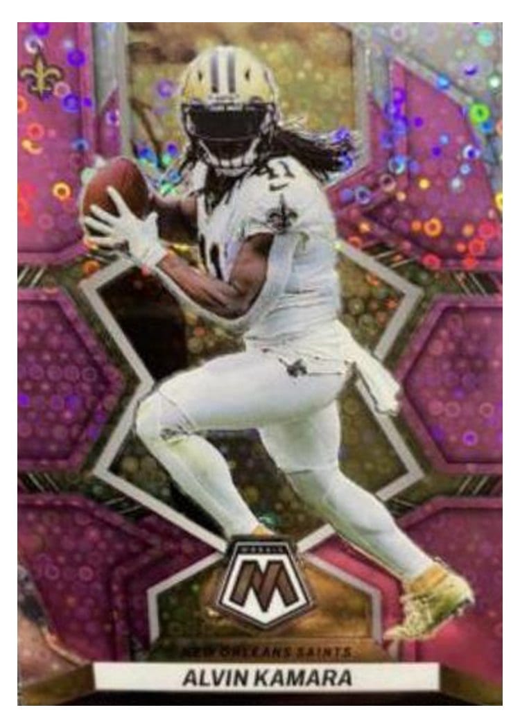 2022 Panini Mosaic Base Set Alvin Kamara #140 card