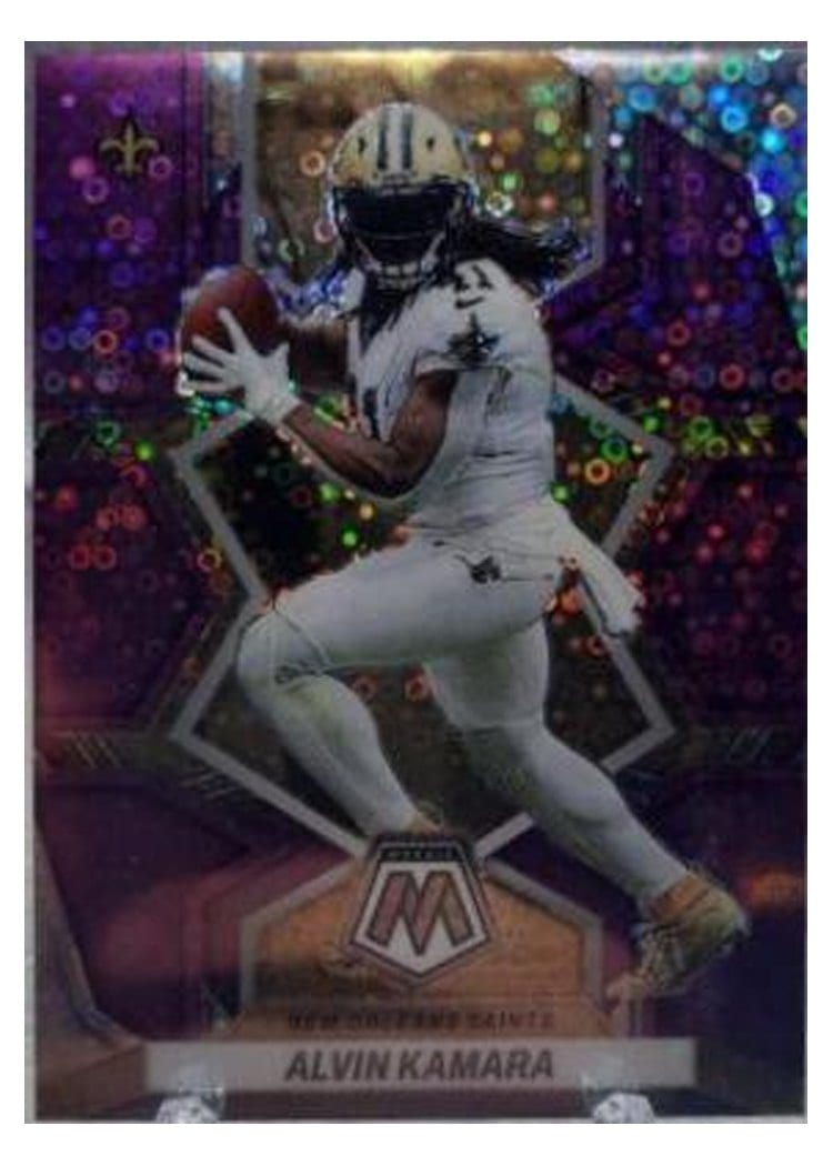 2022 Panini Mosaic Base Set Alvin Kamara #140 card