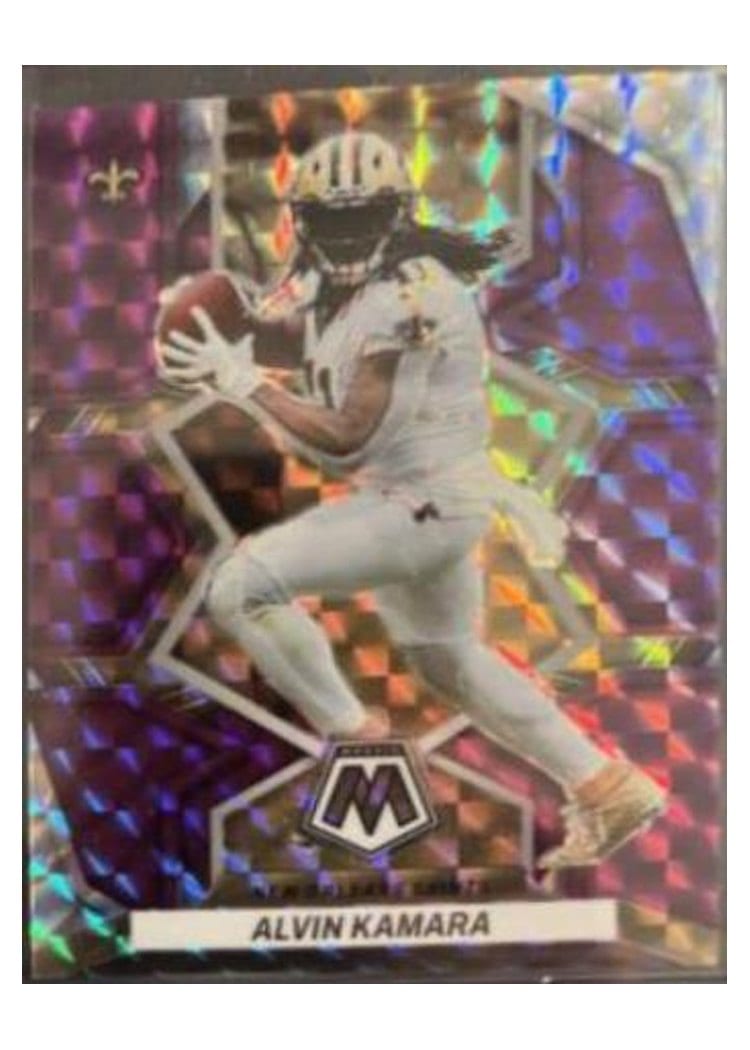 2022 Panini Mosaic Base Set Alvin Kamara #140 card